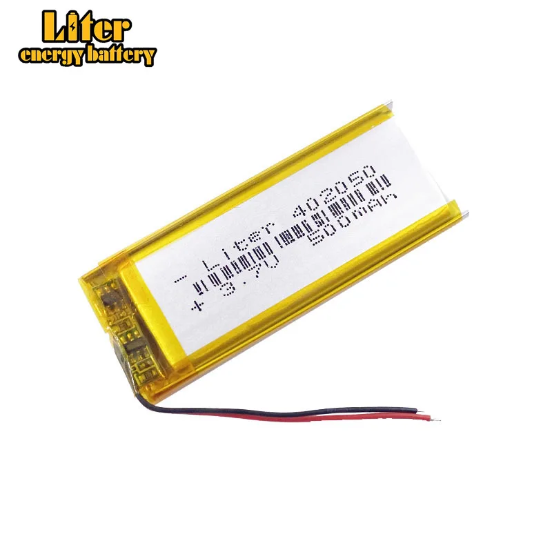 Polymer battery 3.7V 402050 042050 500MAH MP4 MP5 GPS DVD X19MP3 battery headset