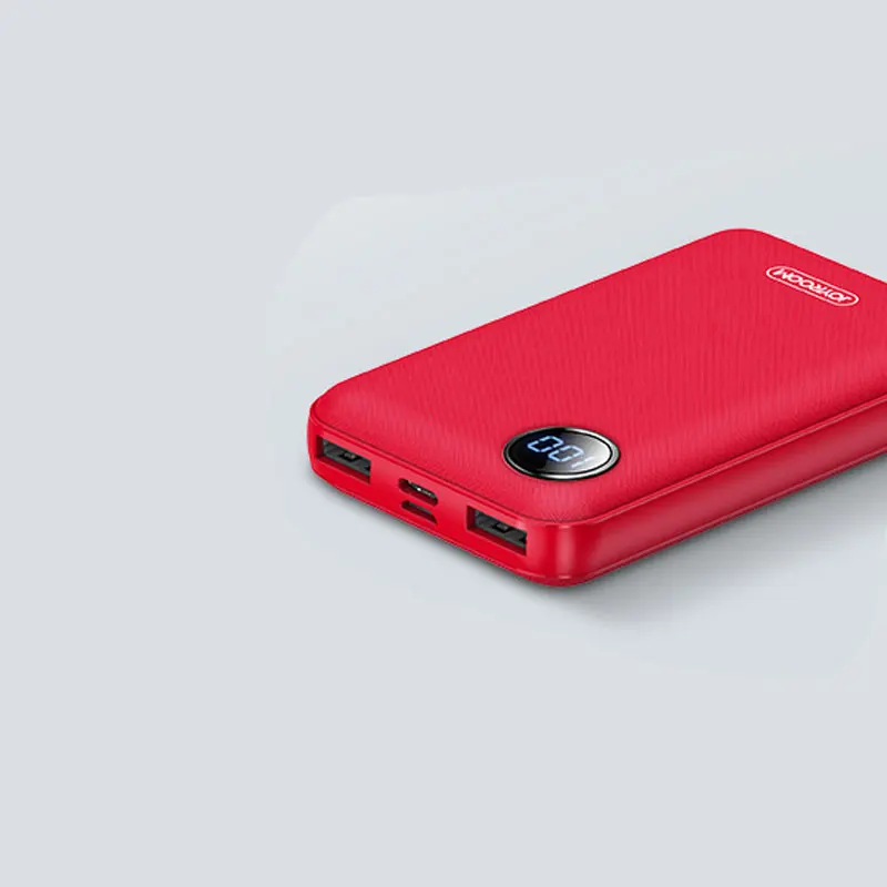 Red TUOSHIKE 10000 мАч Мини банк питания два порта Usb портативный внешний аккумулятор зарядное устройство 2.1A Быстрая зарядка для Iphone samsung Xiaomi - Цвет: Red
