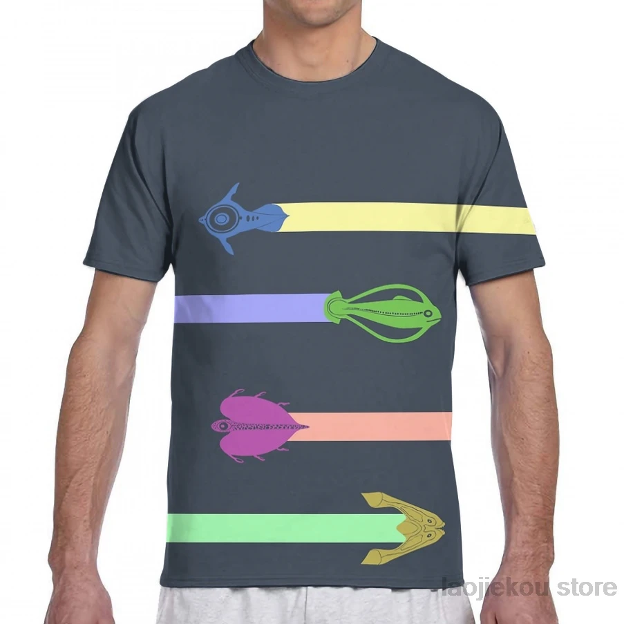 

Subnautica Aquarium men T-Shirt women all over print fashion girl t shirt boy tops tees summer Short Sleeve tshirts