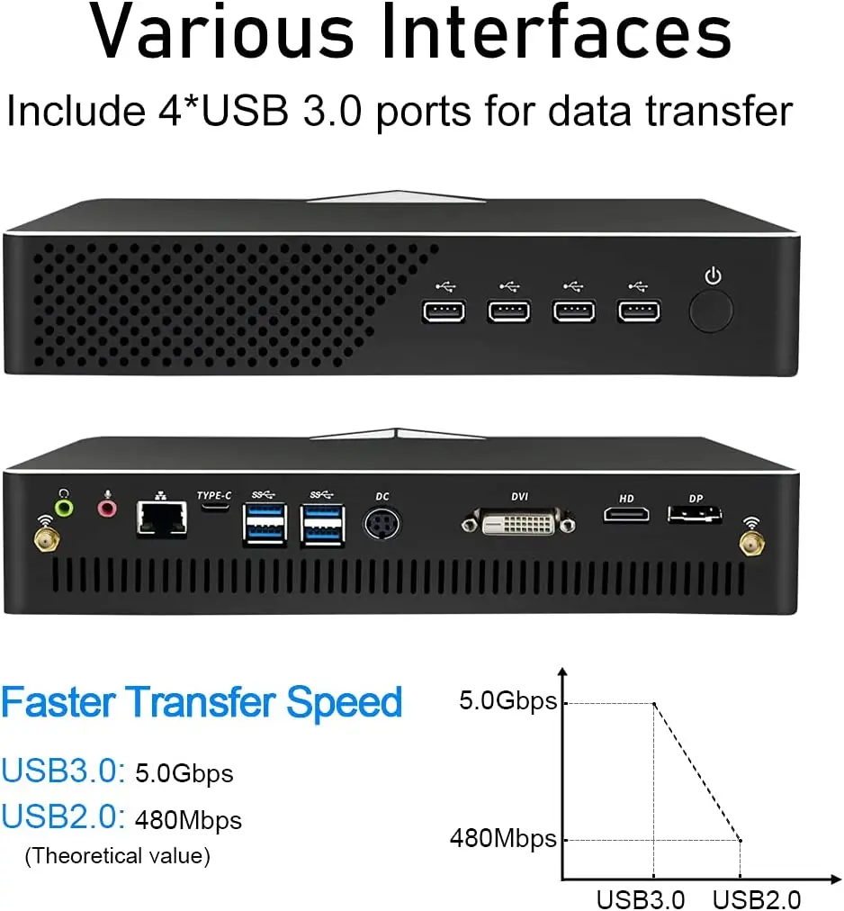 Gaming Desktop PC - Intel Core i5-9400F/I7-9700F/I9 9900T, RTX 2060 6G, 2 DDR4, Mini Computer with Windows 10, M.2 PCIe SSD, 4K DP Description Image.This Product Can Be Found With The Tag Names Cheap Mini PC, Computer Office, High Quality Computer Office, Mini pc