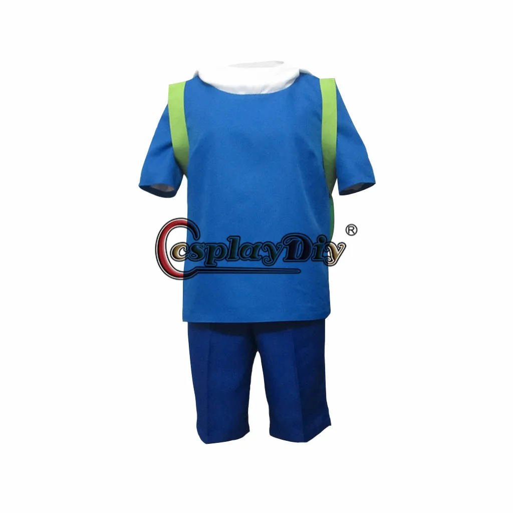 Umeki Movimiento Clancy Adventure Time Finn-disfraz de Halloween para adultos y niños, traje azul  con mochila, L321 - AliExpress