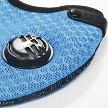 Пылезащитный фильтр, маска для рта, сетчатая дыхательная полумаска для лица, для велоспорта, горного велосипеда, для спорта на открытом воздухе, респиратор против загрязнения