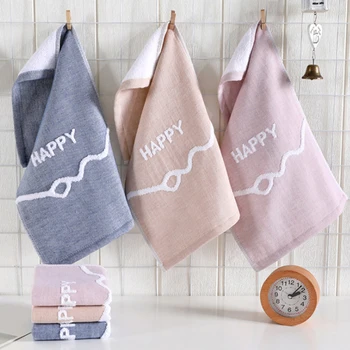 

Cartoon Letter Printing Pilled Yarn Towel Baby Kids Beach Bath Hair Face Towel For Bathing Swimming Absorbent Quick Dry