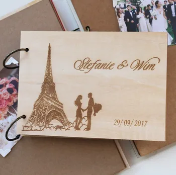 

Custom wooden wedding guest book wedding guests this autograph book souvenir book wedding souvenir book