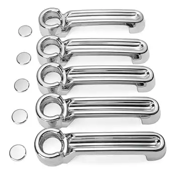 

10pcs/Set ABS 4 Door Pull Handle Cover & Tailgate Handle Cover for Jeep/Wrangler JK Liberty 2007-2018 Exterior Decor Accessories