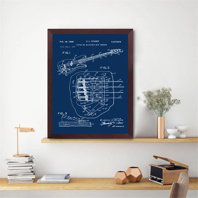 For-Fender-Bass-Guitar-Patent-Prints-Music-Posters-Guitar-Art-Blueprint-Canvas-Painting-Picture-Guitar-Lover (1)