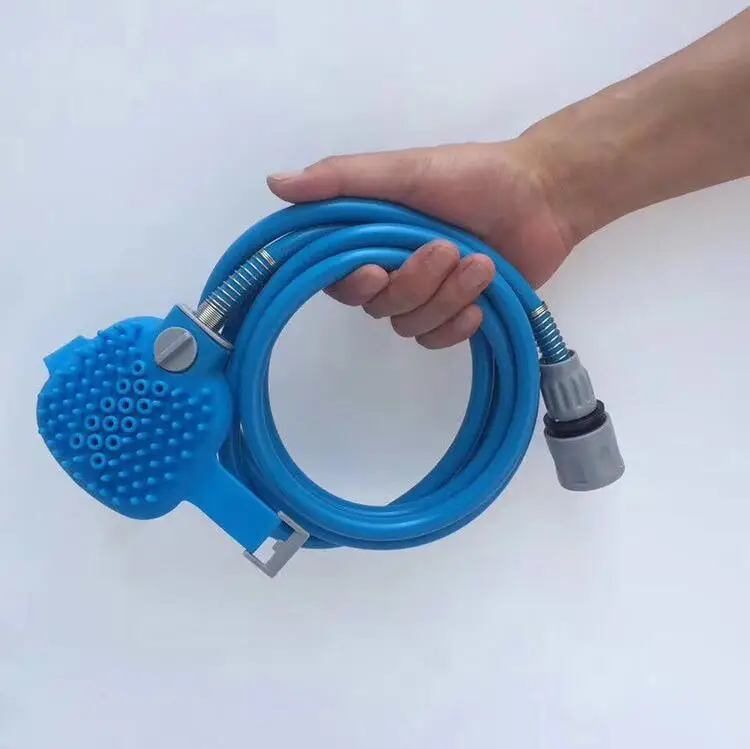 Pet Bathing Tool Comfortable Massager Shower Tool Cleaning Washing Bath Sprayers Dog Brush Pet Supplies Wholesale