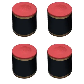 

4Pcs Cue Tip Chalk Snooker Pool Replacement Non-Slip Wear Resistant Billiard Accessory Parts Powder Cylindrical Sports Tool