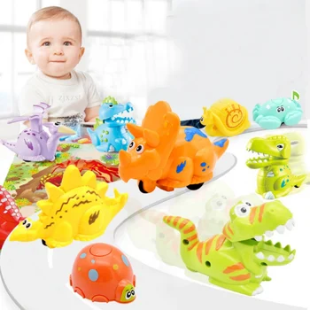 

Dinosaur Paradise Pressure Inertia Dino Dino Slide Toy Back of The Car Birthday Christmas Gift for Girl Boy Children Kid 2020