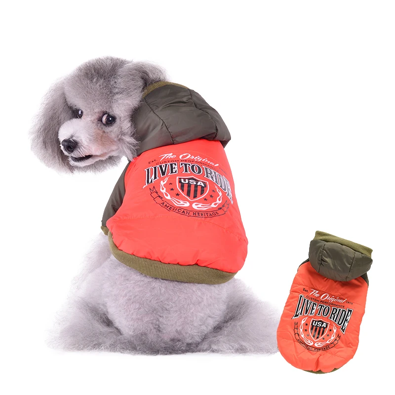 Windrpoof Sporty Large Dog Clohthes Winter Hoodie With Fur Big Pet Golden Reteriver French Bulldog Terrier Costumes Cat Puppy |