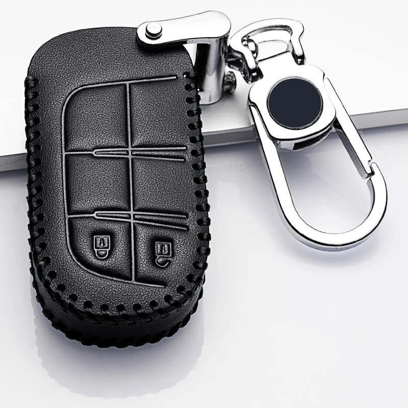Car Key Cover Case Key Chain Key Chain Protector For Jeep Grand Cherokee Chrysler 300C Renegade Fiat Freemont 2018