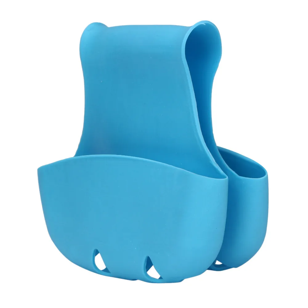 1PC Drain basket rack Double Sink Caddy Saddle Style Kitchen Organizer Storage Sponge Holder Rack Tool Kitchen supplies