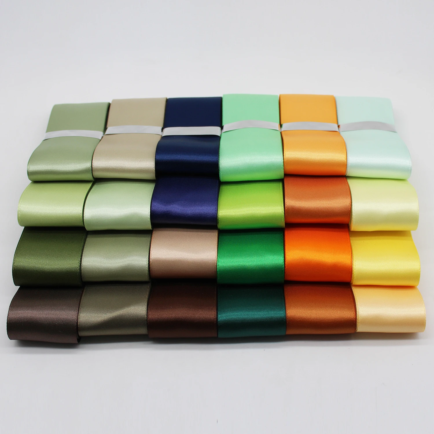 Satin Ribbons 5 Meter Many Colors Double Sided Polyester Fabric Tapes 6mm 9mm 16mm 25mm 38mm For Hair Bow Crafts DIY