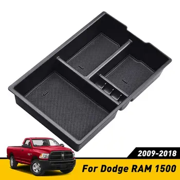 

For Dodge RAM 1500 2009 to 2018 Car Central Armrest Storage Box Auto Container Glove Organizer Case Car Accessories