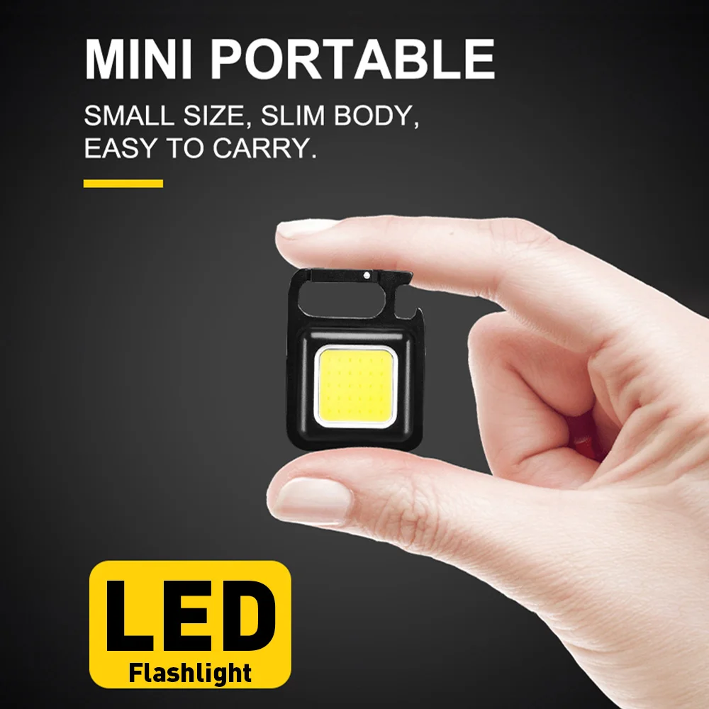 Flash Light Pocket Clip Mutifuction Portable Flashlight Pocket Work Light Outdorr Camping Fishing Climbing Lantern LED.jpg