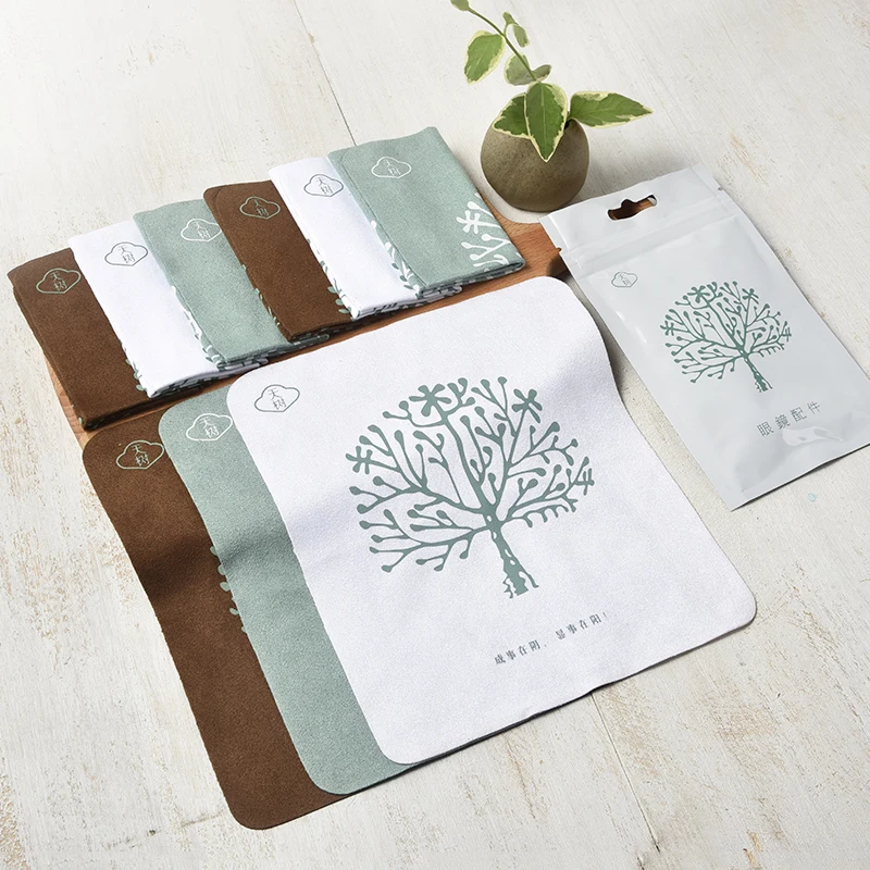 

5 шт./партия, салфетка для очков, 14,5x17,1 см