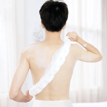 

Qualitell Bath Strip White Rich In Foaming Soft Texture Easy to Clean High Quality For Spa Bath Take Shower Tools