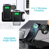 4 in 1 Qi 15W Fast Wireless Charger For iPhone 12 11 XS XR 8 X 3 in 1 Wireless Charging Station For Apple Watch SE 6 Airpods Pro ► Photo 2/6