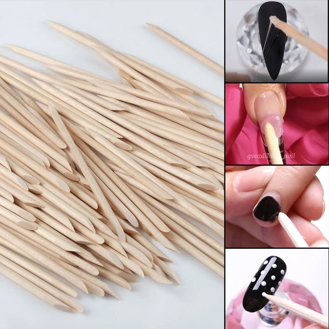 disposable wooden nail stick/orange stick/manicure stick| Alibaba.com
