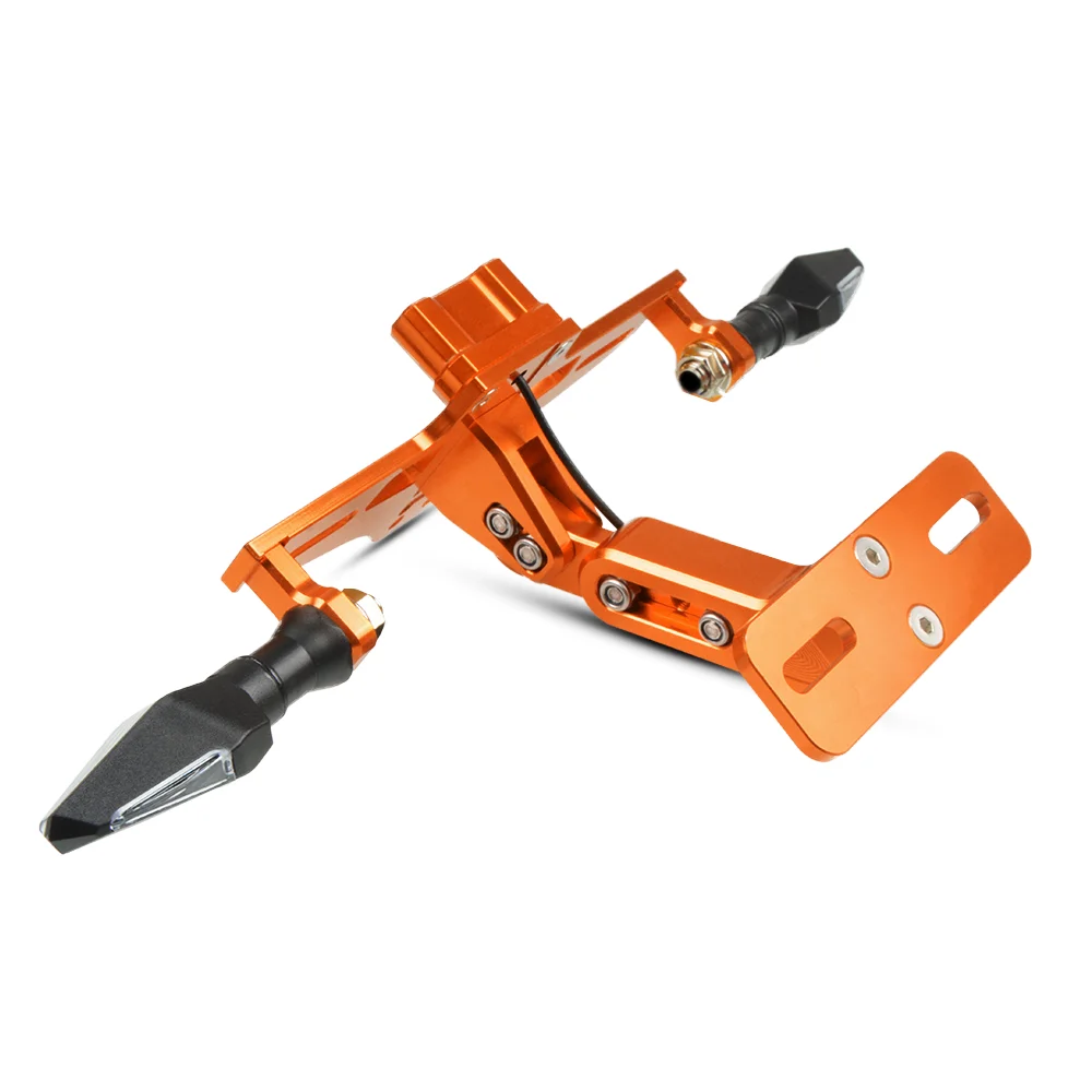 Алюминиевая рама номерного знака с регулируемым углом для RC 125 200 390 690 790 Enduro SMC 950 990