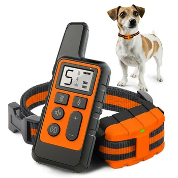 

Dog Electric Training Collar Collar LED Display Waterproof Rechargeable Remote Control Pet Suitable Barking Collars