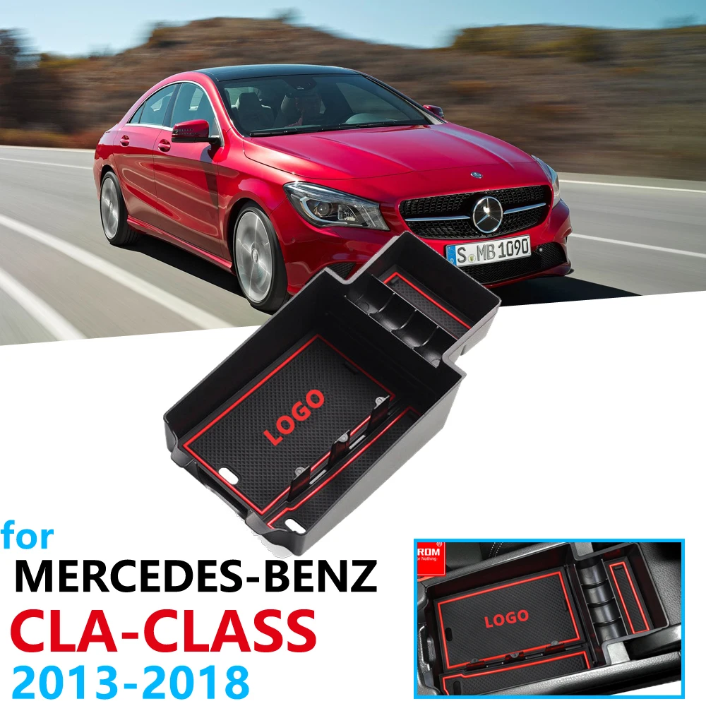 Автомобильный Органайзер аксессуары для Mercedes Benz CLA C117 W117 подлокотник контейнер