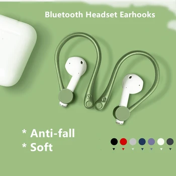 

2Pcs Mini Anti-fall Bluetooth Headset Earhooks Earphone Holder for Air-pods 1 2 for Airpods Accessories
