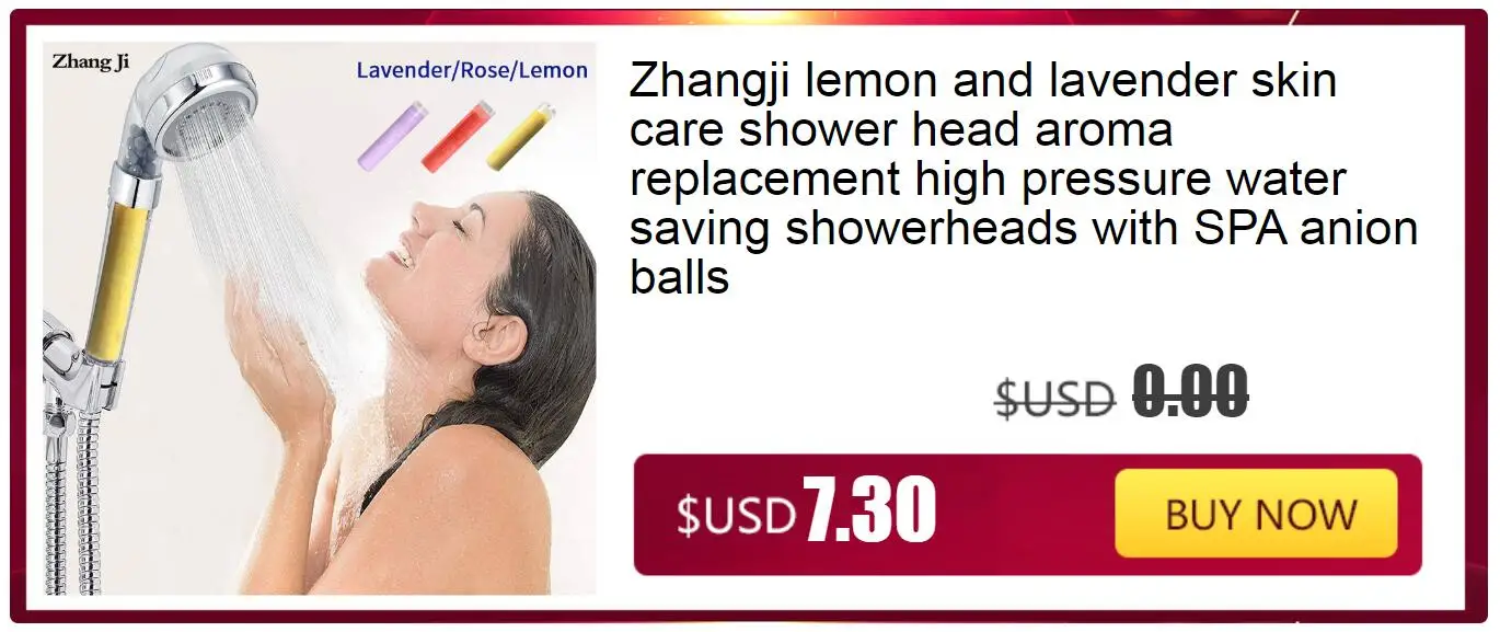 ZhangJi ароматический ароматный фильтр, сменная насадка для душа, держатель для рук, витамин С, лимонная роза, лаванда, картридж, фильтр для воды, уход за кожей