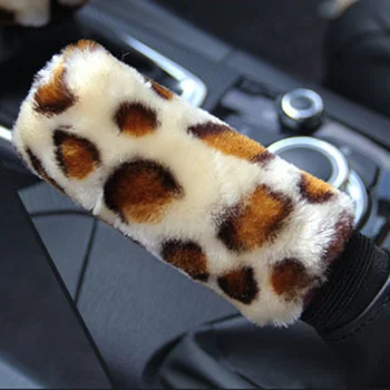 

3pcs Steering wheel cover Leopard Print Universal Protector Accessories
