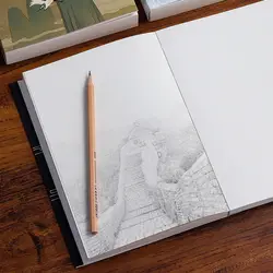 Super thick cloud ancient style sketchbook Art paper A4 retro sketchbook Sketch Paper Blank Drawing Book Student's Picture Book