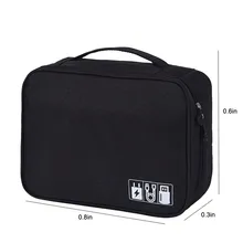 Дорожная сумка для кабеля, портативная цифровая USB сумка для хранения гаджетов, зарядное устройство, Проволочная сумка для хранения на молнии, сумка для хранения инструментов, сумки для хранения одежды