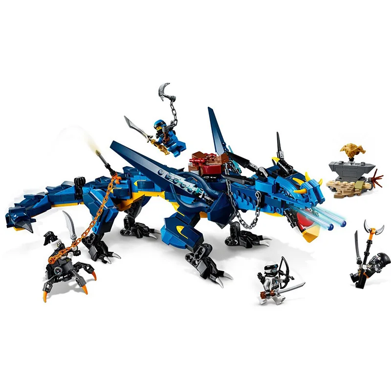 blue dragon lego ninjago