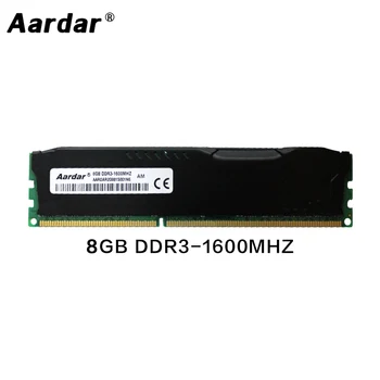 

Aardar 8GB 1600MHz With Black Heat Sink For AMD Desktop RAM DDR3 Blue 4GB 1600MHz For Intel For AMD Memory Red For PC