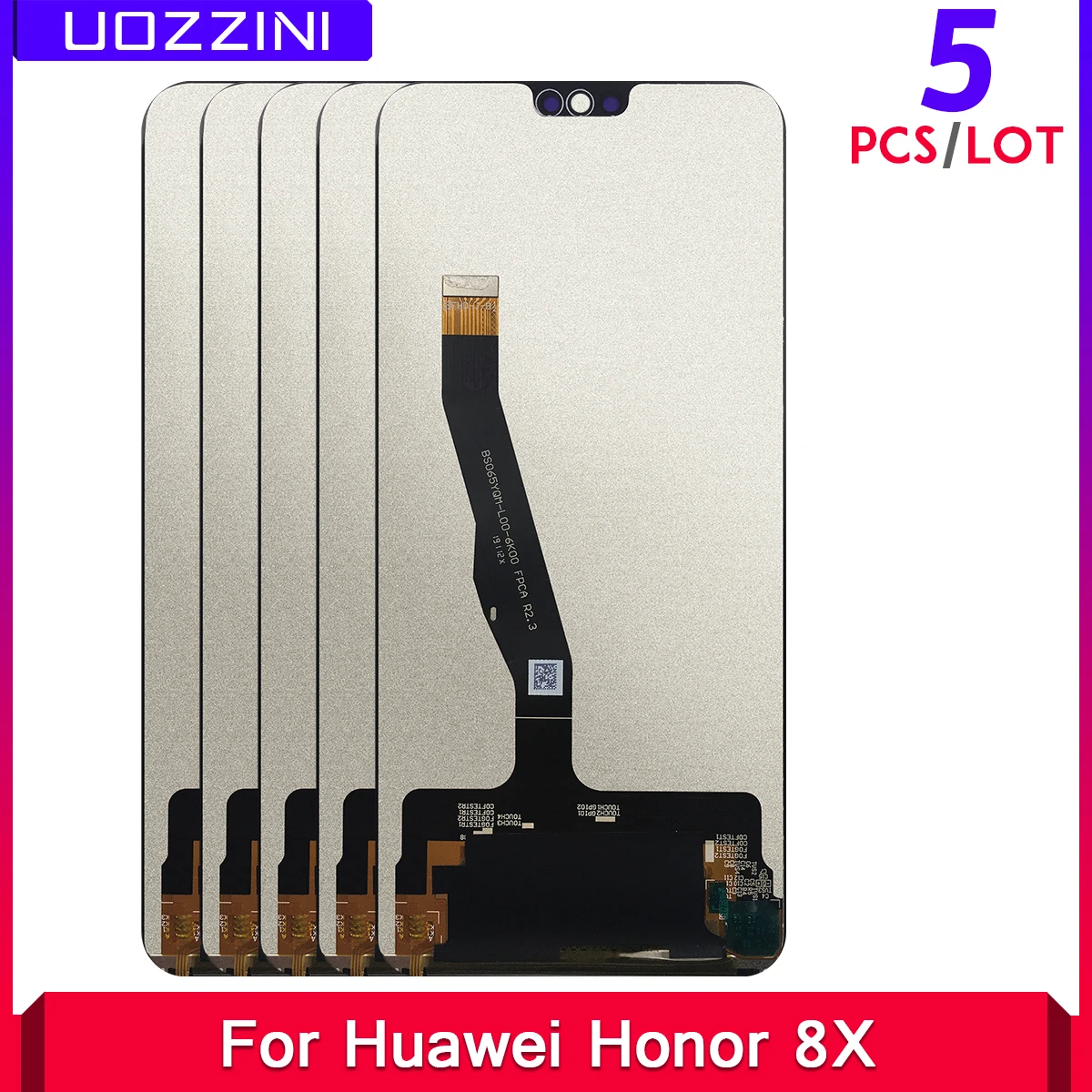 5 шт. AAA +++ ЖК-дисплей для Huawei Honor 8X JSN-L22 JSN-L42 LCD дисплей сенсорный экран дигитайзер