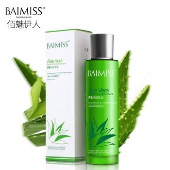 

BAIMISS Aloe Vera Lotion Essence Repair Skin Acne Treatment Blackhead Remove Whitening Moisturizing Anti Wrinkle Face Care