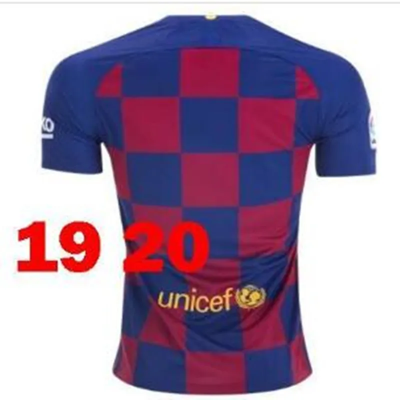 Barcaed Jersey soccer взрослая футболка F. DE JONG GRIEZMANN MESSI SUAREZ ARTHUR COUTINHO VIDAL I. RAKITIC jewelonaea jersey - Цвет: shirt