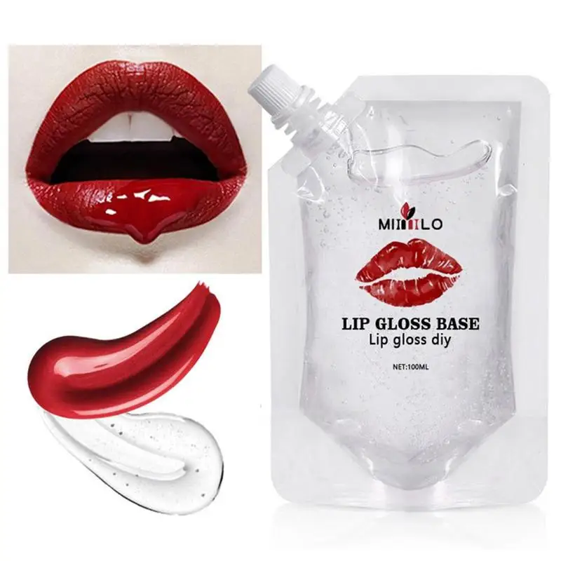 Clear Lip Gloss Base Oil Non-Stick DIY Lip Stick Material Gel for Lip Gloss Lipgloss Base Handmade Liquid Lipstick Tools Lip Glo Clear Lip Gloss Base Oil Non-Stick DIY Lip Stick Material Gel for Lip Gloss Lipgloss Base Handmade Liquid Lipstick Tools Lip Glo
