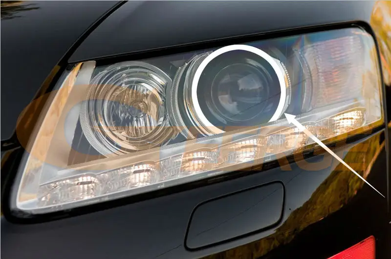 Для AUDI A6 S6 RS6 2009 2010 2011 светильник с ксеноновой головкой ультра яркий SMD