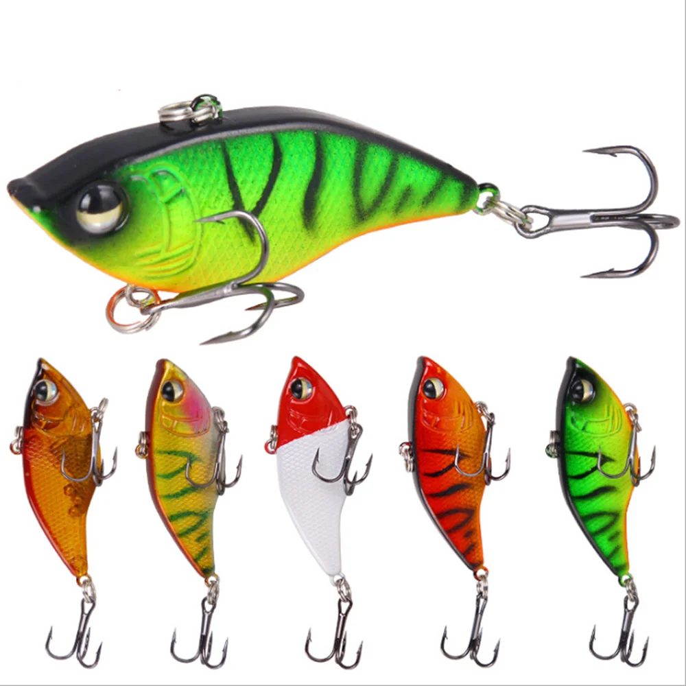 LEO1Pcs 5.5cm15g с свинцом внутри для дайвинга поворотный джиг крыло воблер Crankbait