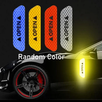 

20PCS Car Styling for Ford Focus 2 3 Fiesta Mondeo BMW Kuga Kia Rio Ceed Sportage 2020 Reflective Door Open Stickers Accessories