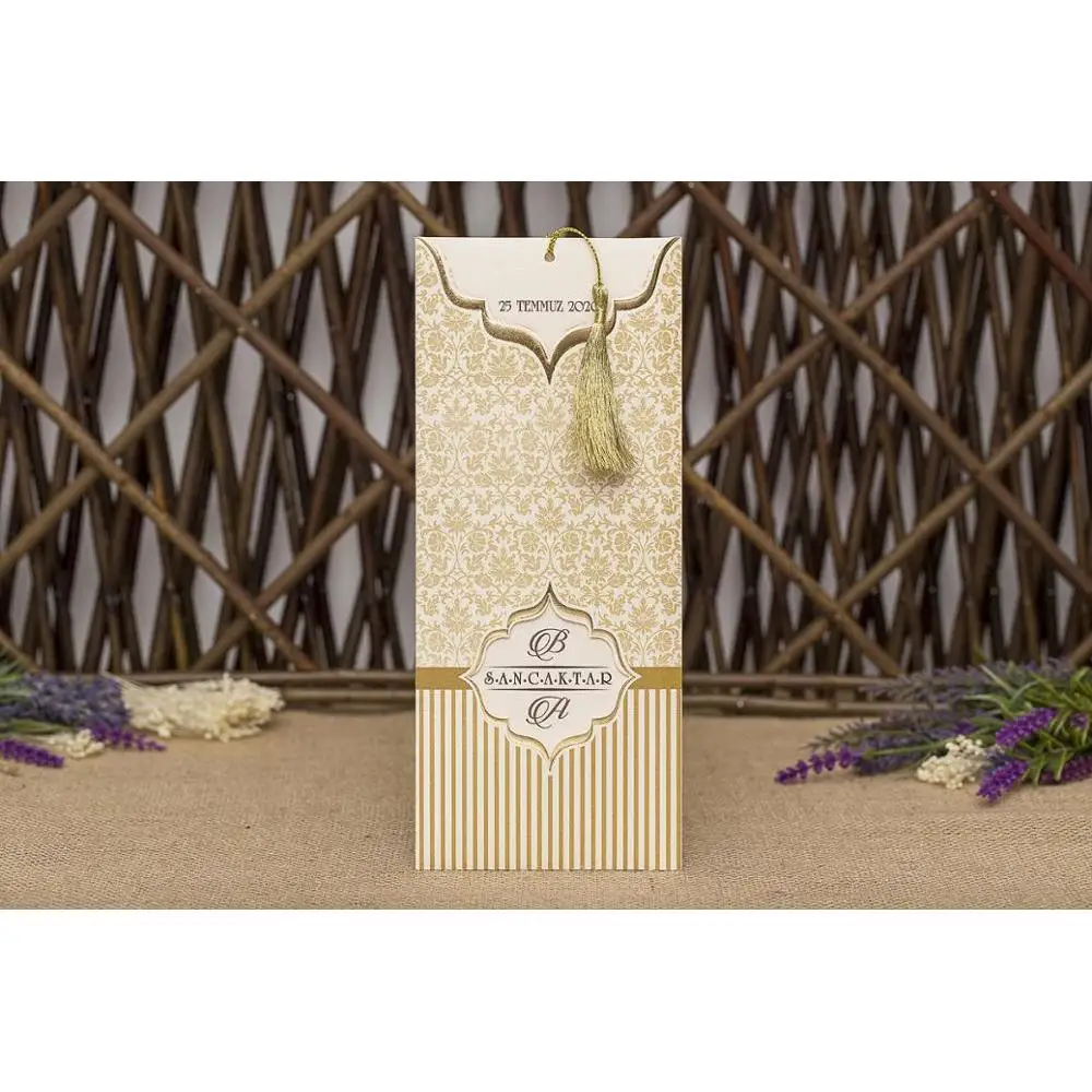 

50Pcs Laser Cut Luxury Wedding Invitations Cards Elegant Wedding Bridal Shower Gift Greeting Card Kits kod:8257