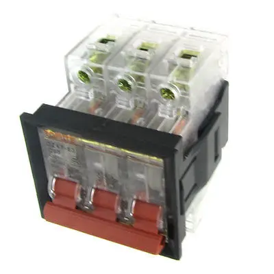

AC 400V 63A 3P Transparent Miniature Circuit Breaker with Mounting Bracket