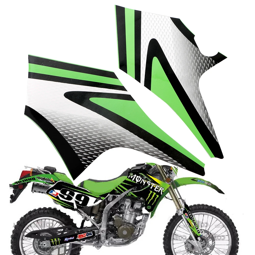 Наклейки обтекатели для мотоцикла Kawasaki KLX250 KLX 250 наклейка на всю панель защитная
