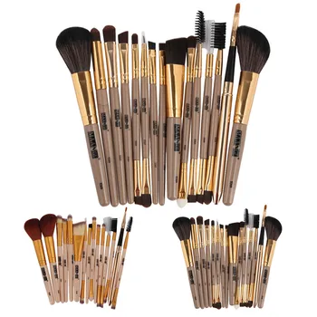 

15PCS Blending Make Up Foundation Eyebrow Eyeliner Blush Cosmetic Concealer Makeup Brushes Sets Tools