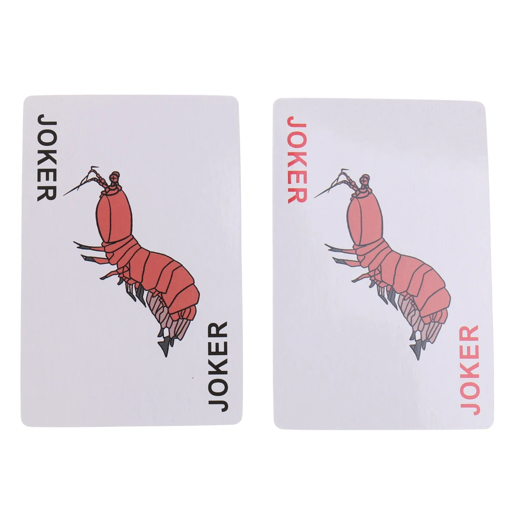 

54 Pieces Funny Images Playing Cards Poker Set Party Pocker Games