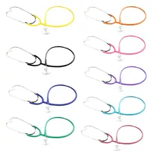 Детские игрушки 9 цветов стетоскоп ролевые игры доктора игрушка Подарки для детей DIY моделирование стетоскопы