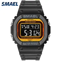 SMAEL Sports Watches Led Digital Sport Mens Watches Waterproof Digital Watch 1801 Male Clock Relogios Masculino Military Watch