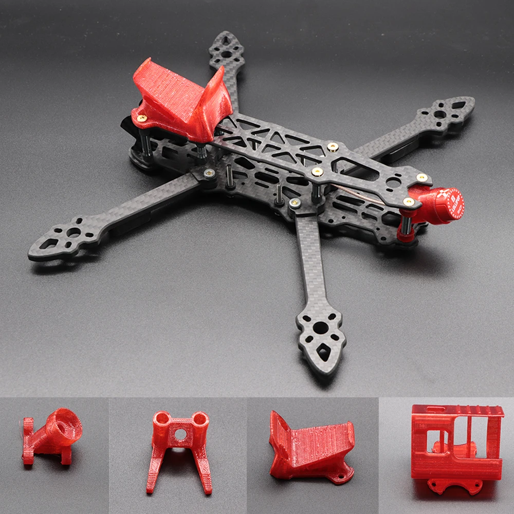 Mark4 Mark 4 3D ТПУ печатная FPV камера фиксированное Крепление/крепление антенны для RC