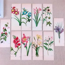 32 шт./компл. Красивые цветочные закладки растения листья сообщение альбом для карт заметки бумага держатель страницы для книг школьные канцелярские принадлежности