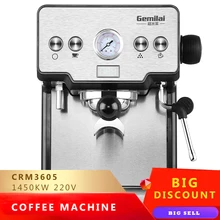 15 бар эспрессо кофемашина молочная пена Коммерческая полуавтоматическая Итальянская Кофеварка паровой фильтр вспениватель молока кофе на гриле